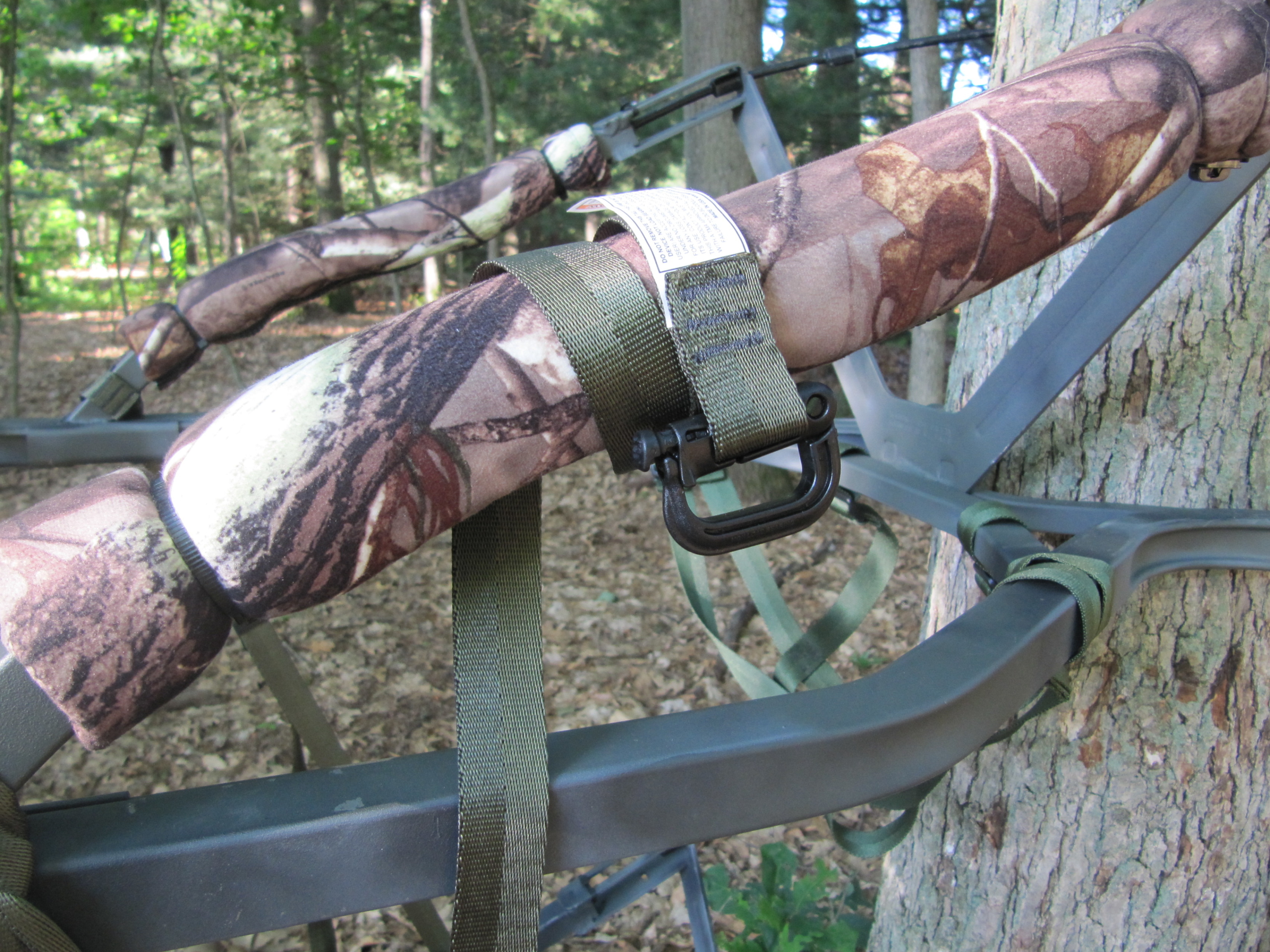 NEW THIRDHAND STABILIZER STRAPS FOR CLIMBING TREE STAND GREEN RETAIL $15 SALE $7 